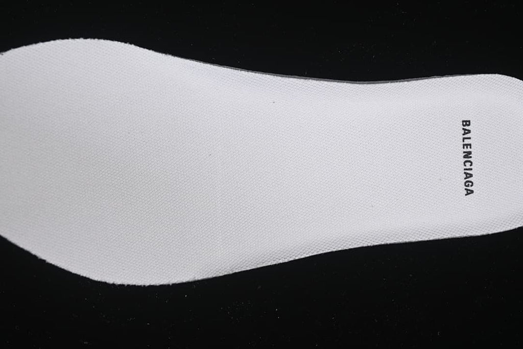 White insole with a visible Balenciaga wordmark