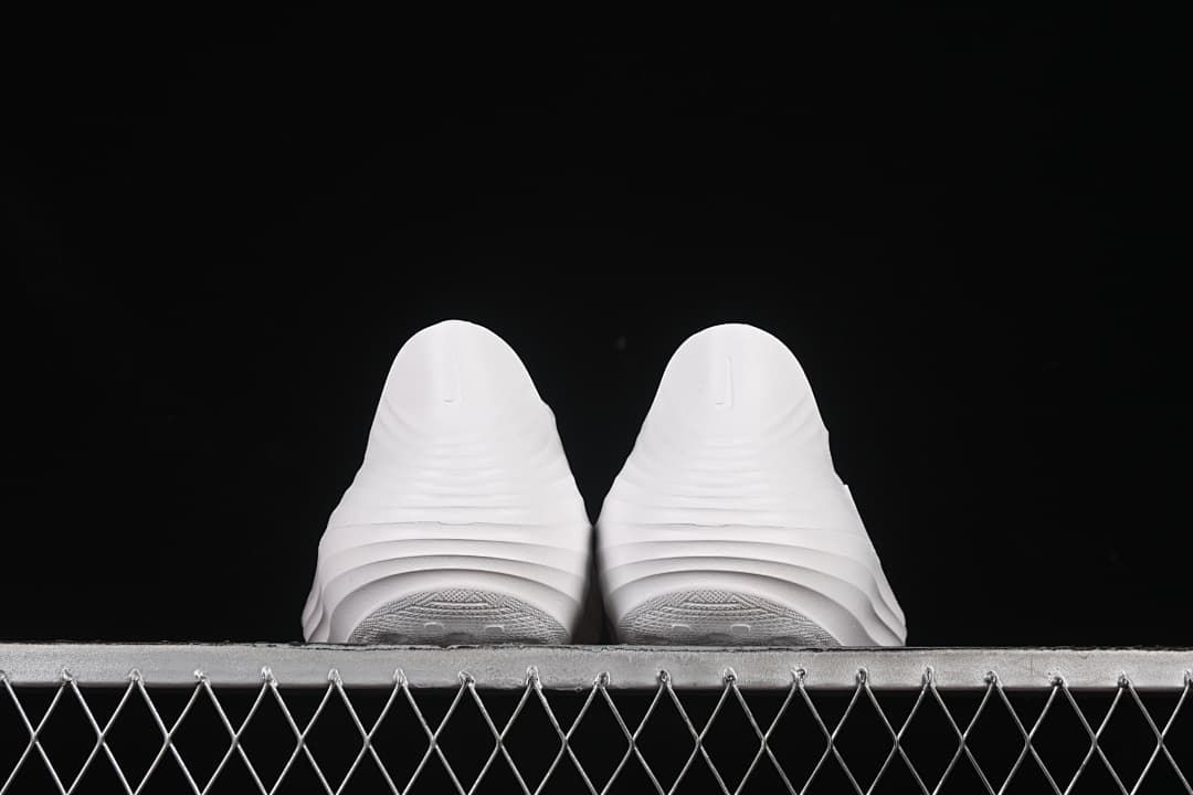 Rear view of the pair showing molded heel shapes