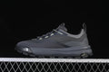 Side view of dark gray The North Face Offtrail V E low-cut shoes