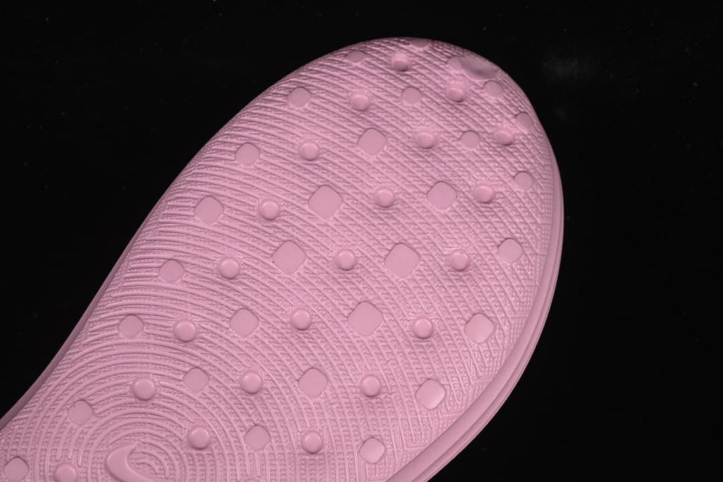 Close-up of the textured outsole with raised traction details.