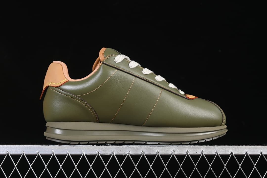 Side view of the sneaker without a visible side emblem