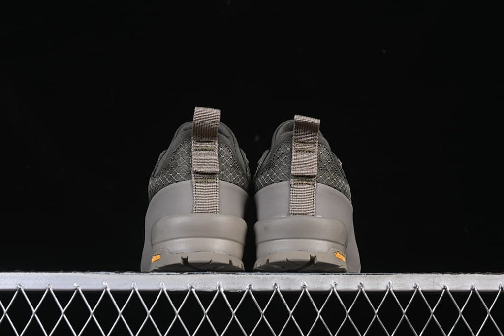 Rear view of both sneakers
