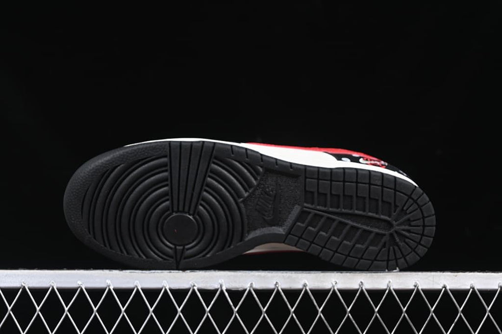 Underside view showing the black tread pattern.
