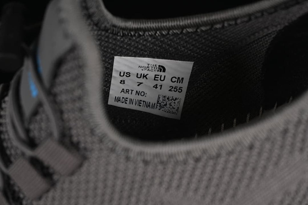 Size label inside the shoe showing US 8, UK 7, EU 41 and CM 255