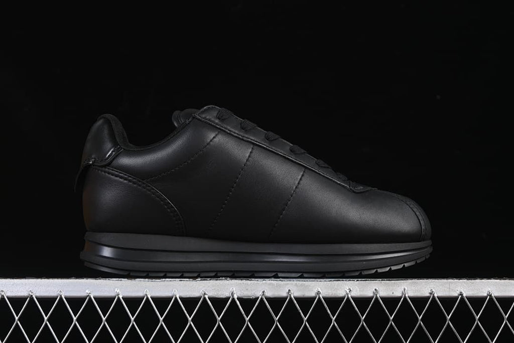 Side view of the sneaker without a visible side emblem