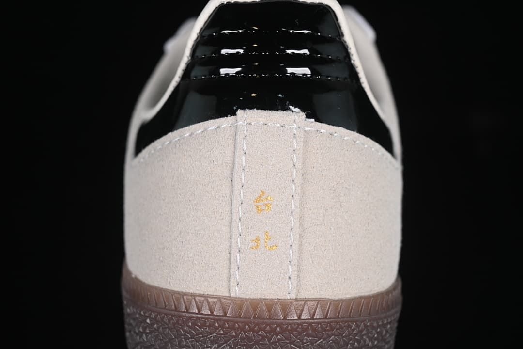 Rear close-up showing heel panel and outsole