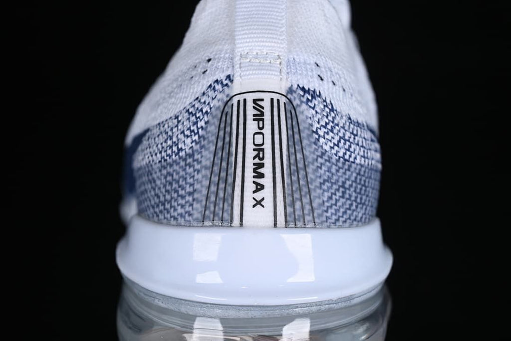 Rear view showing VaporMax branding and transparent sole