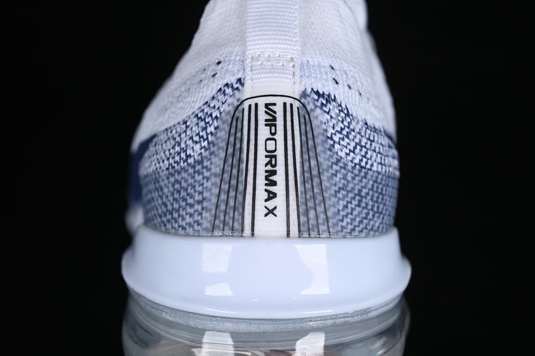 Rear view showing VaporMax branding and transparent sole