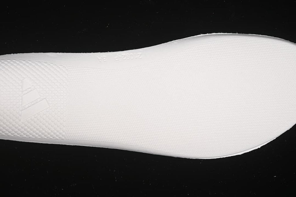 Close-up of the white outsole with adidas logo
