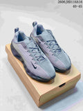Pair of gray Nike Ava Rover Hs shoes viewed from above at an angle