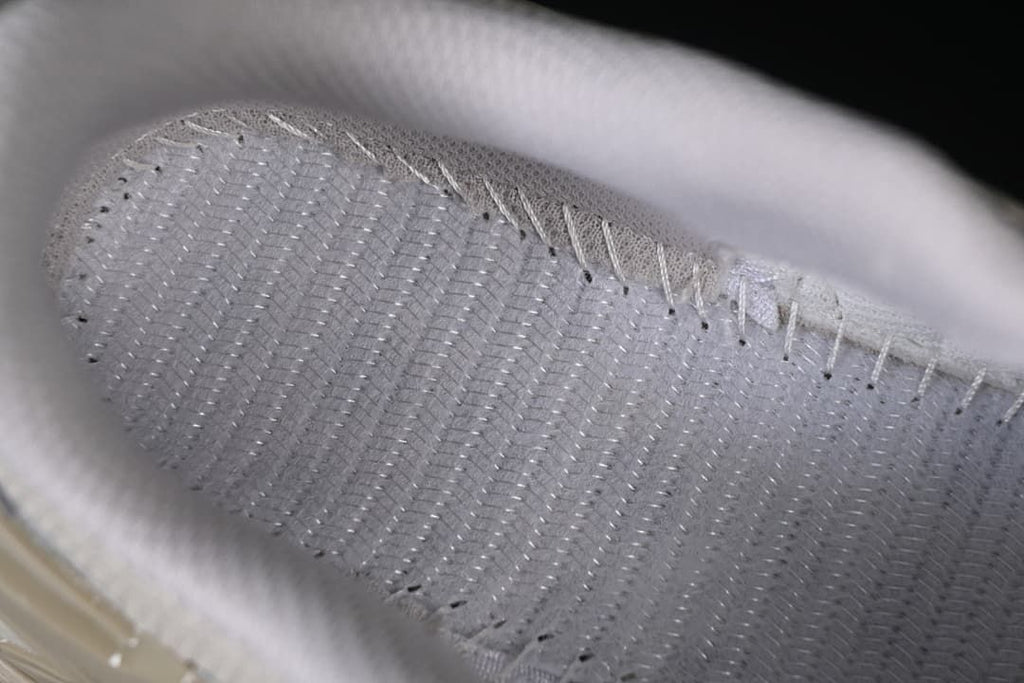 Close-up of the sneaker’s textured interior lining