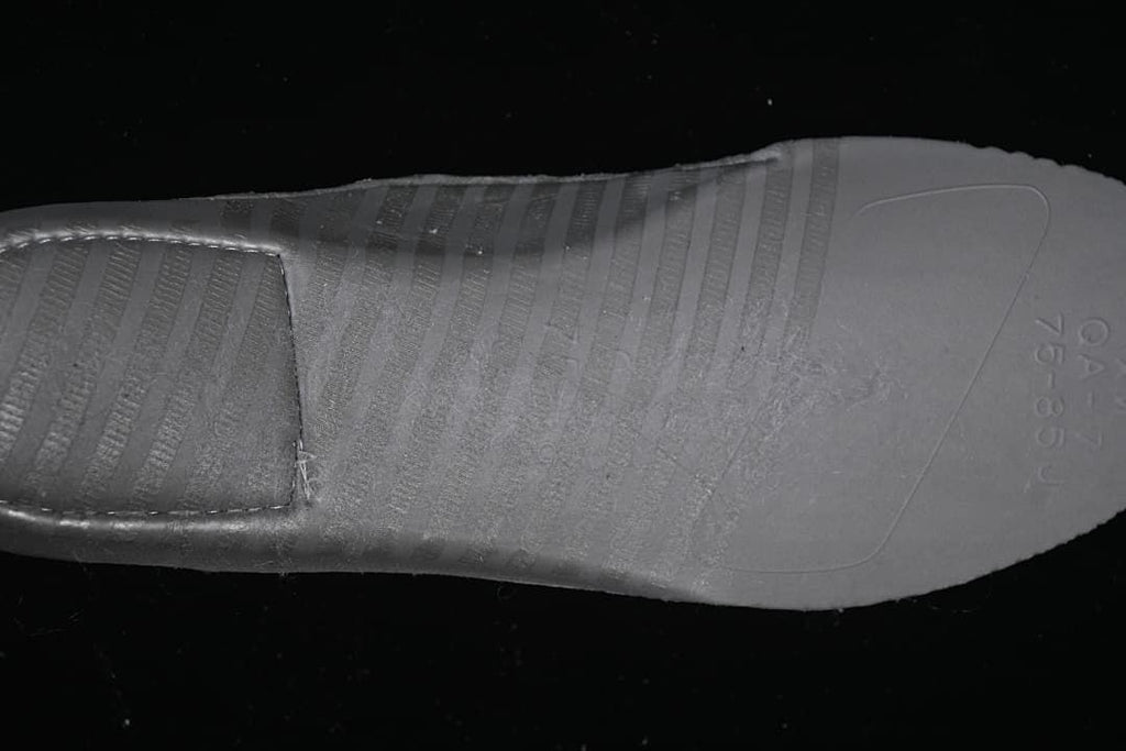 Close-up of the sneaker outsole