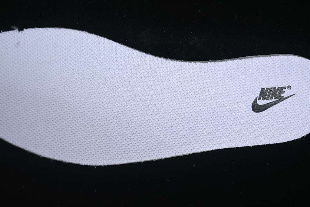 Close-up of a shoe insert with a visible Nike logo