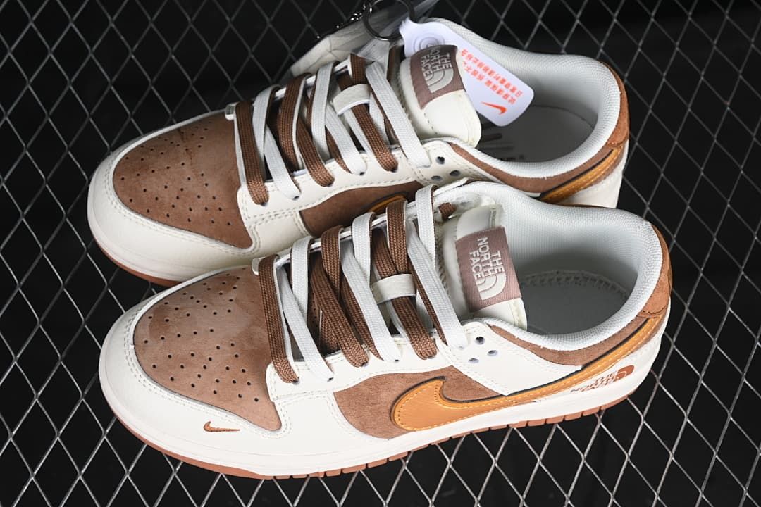 Pair of low-top sneakers shown from above at an angle
