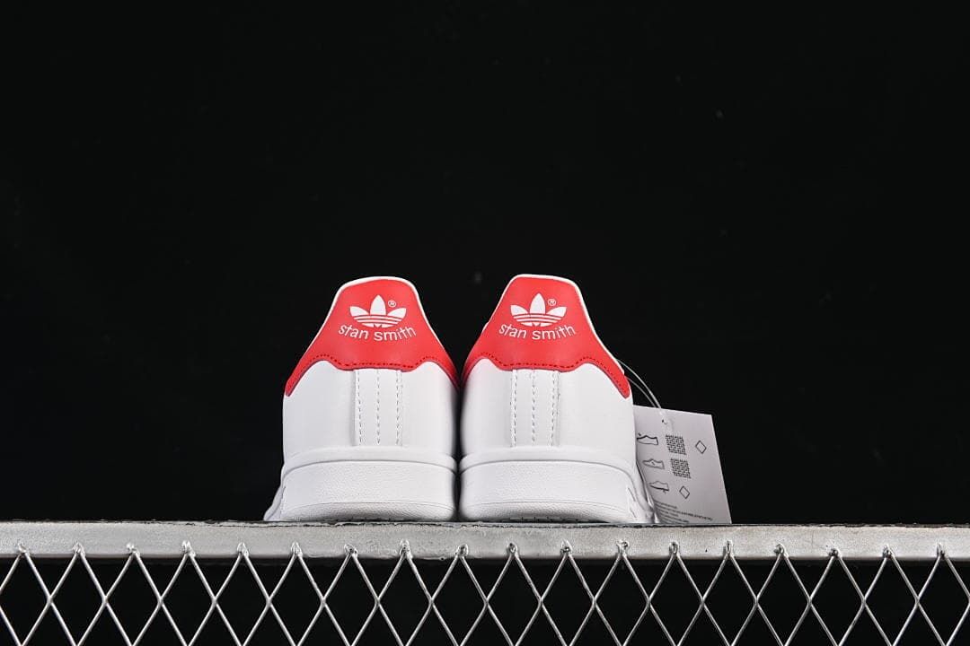 Rear view of the pair showing red heel tabs