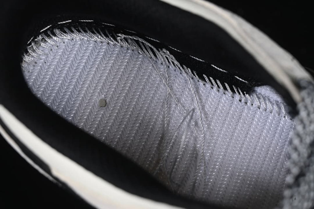 Close-up of the sneaker's textured inner lining
