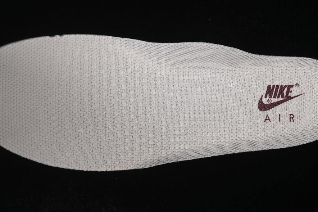 Close-up of the insole with Nike Air branding