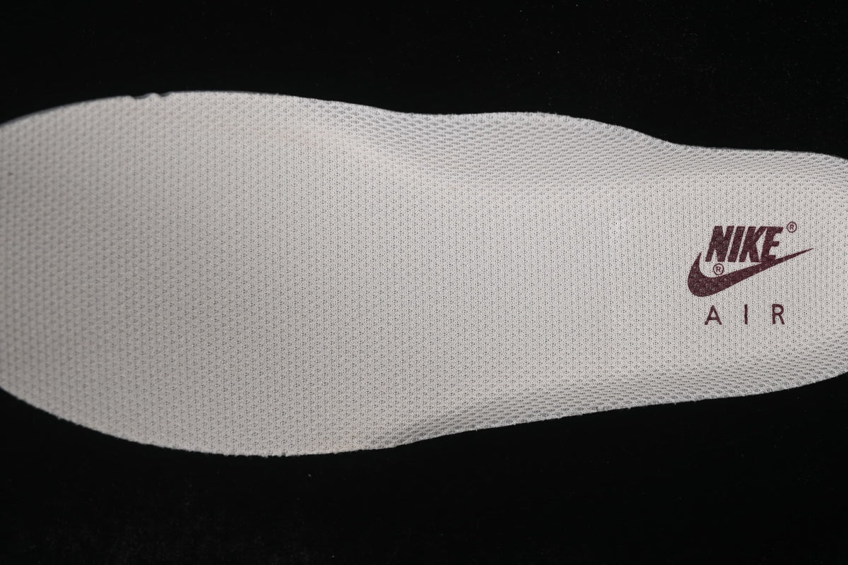 Close-up of the insole with Nike Air branding