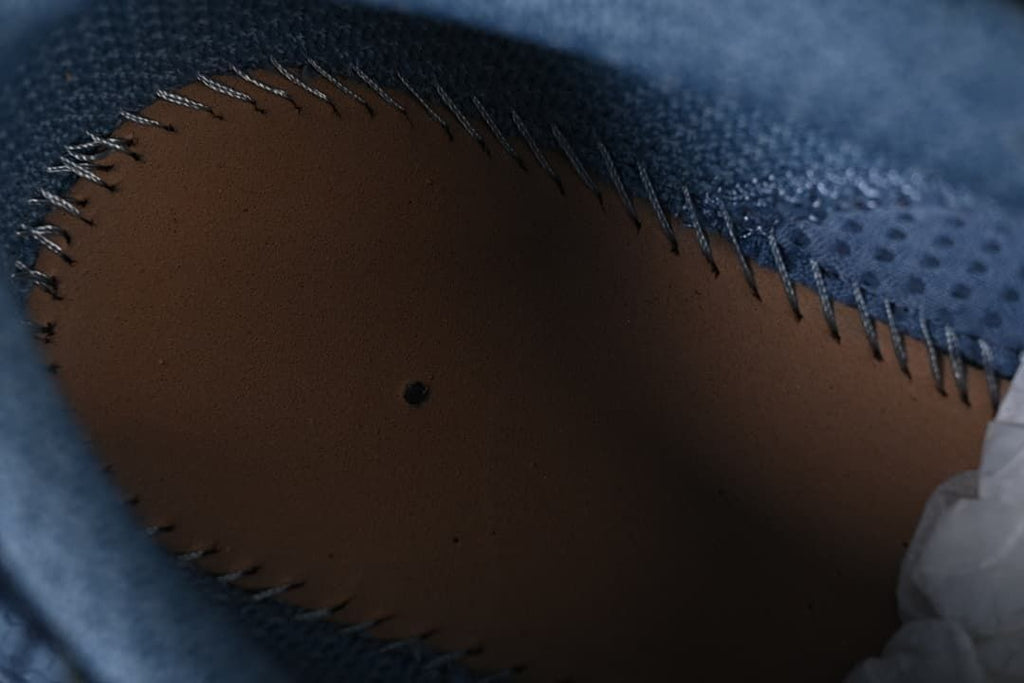 Close-up of stitched interior detailing
