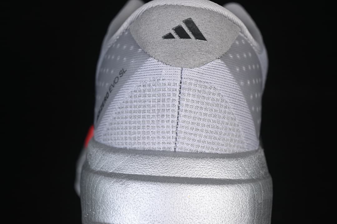 Rear view highlighting the heel stitching and adidas logo