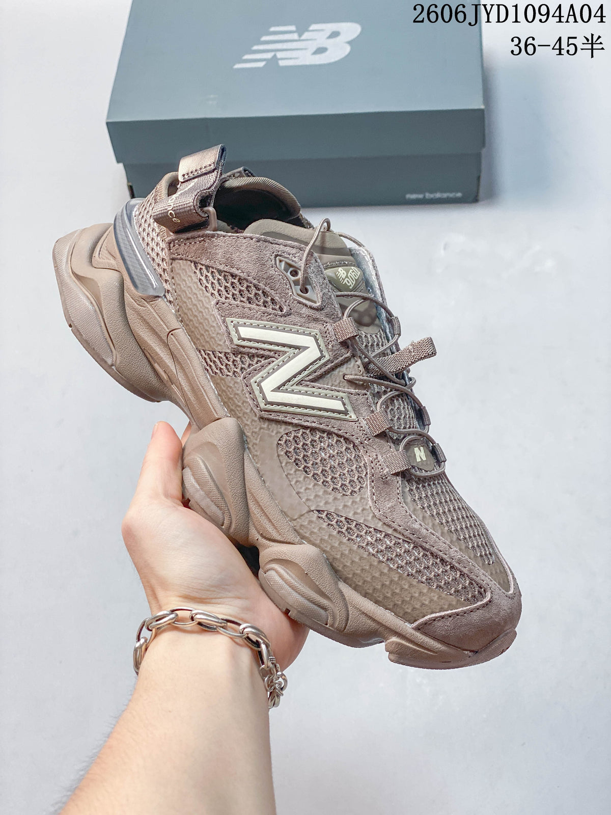 Side view of the taupe-toned New Balance 204L sneaker