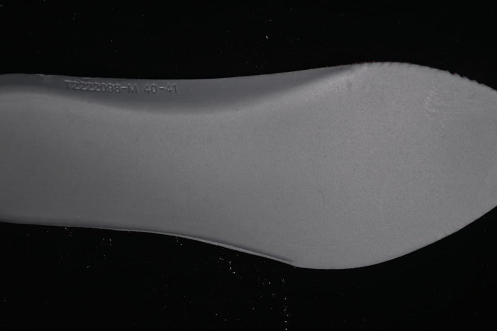 Close-up of the shoe insole with a size marking of 40–41