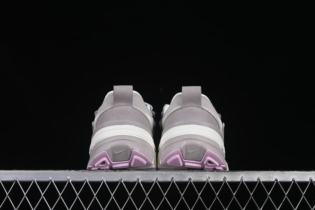 Rear view showing heel pulls and outsole details