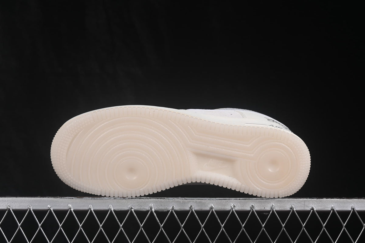 Bottom view showing the translucent rubber outsole and circular traction pattern.