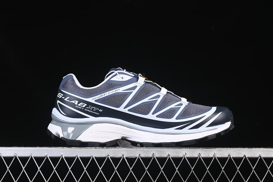 Side profile of the shoe with XT-6 and S-LAB markings.