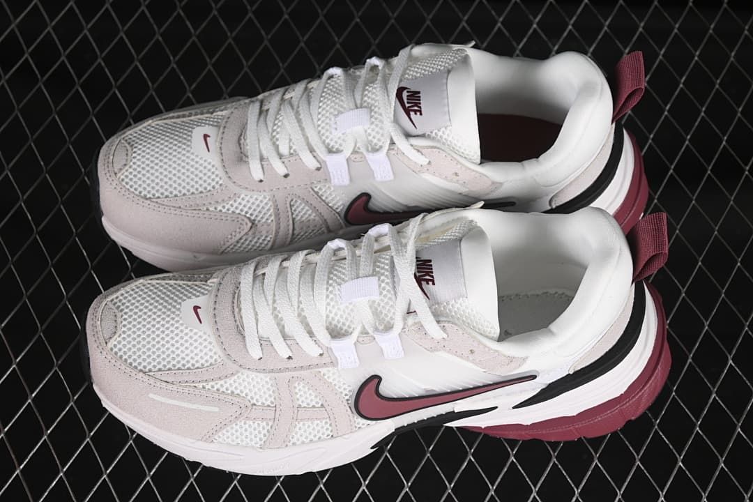 Pair of Nike V2K Run sneakers viewed from above