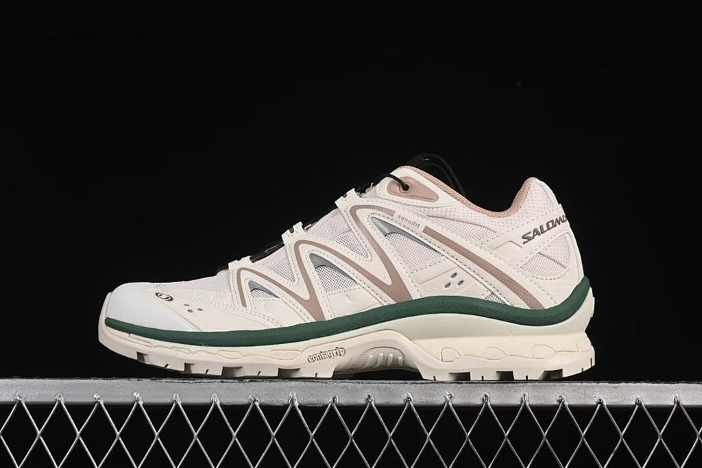 Side view of one Salomon XT-Quest ADV sneaker in a light colorway.