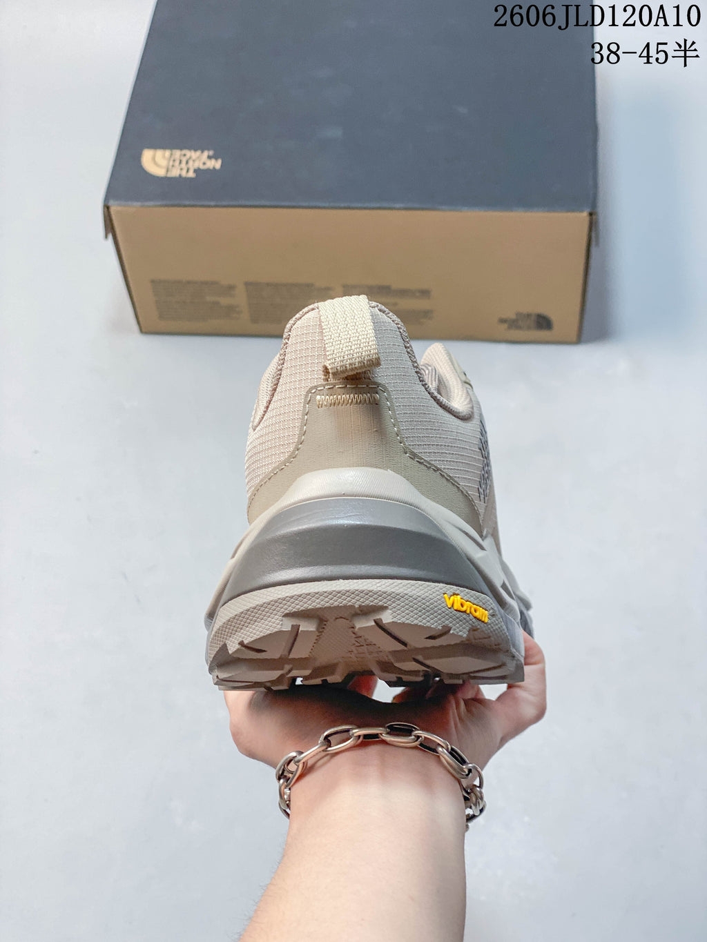 Rear view showing the heel and outsole