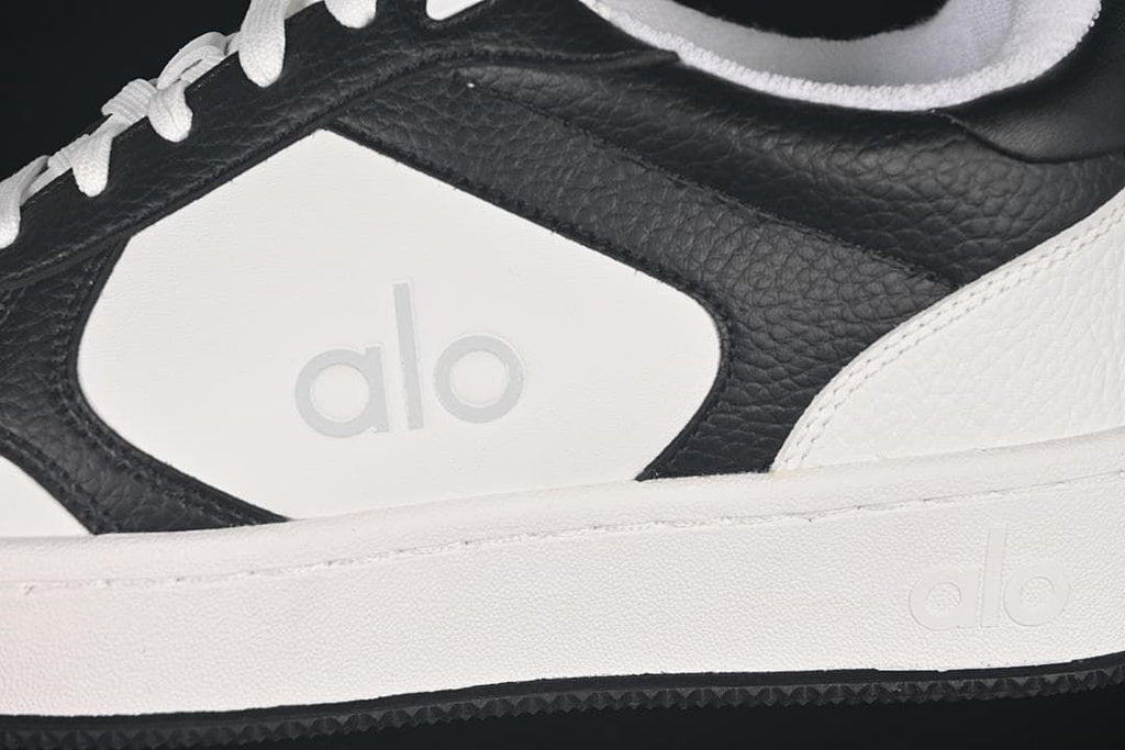 Close-up of the textured side panels and embossed branding