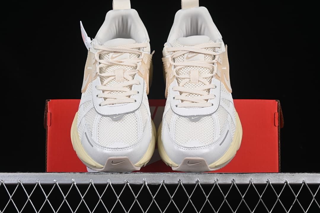 Front view of the pair showing the mesh toe boxes and lace-up closures