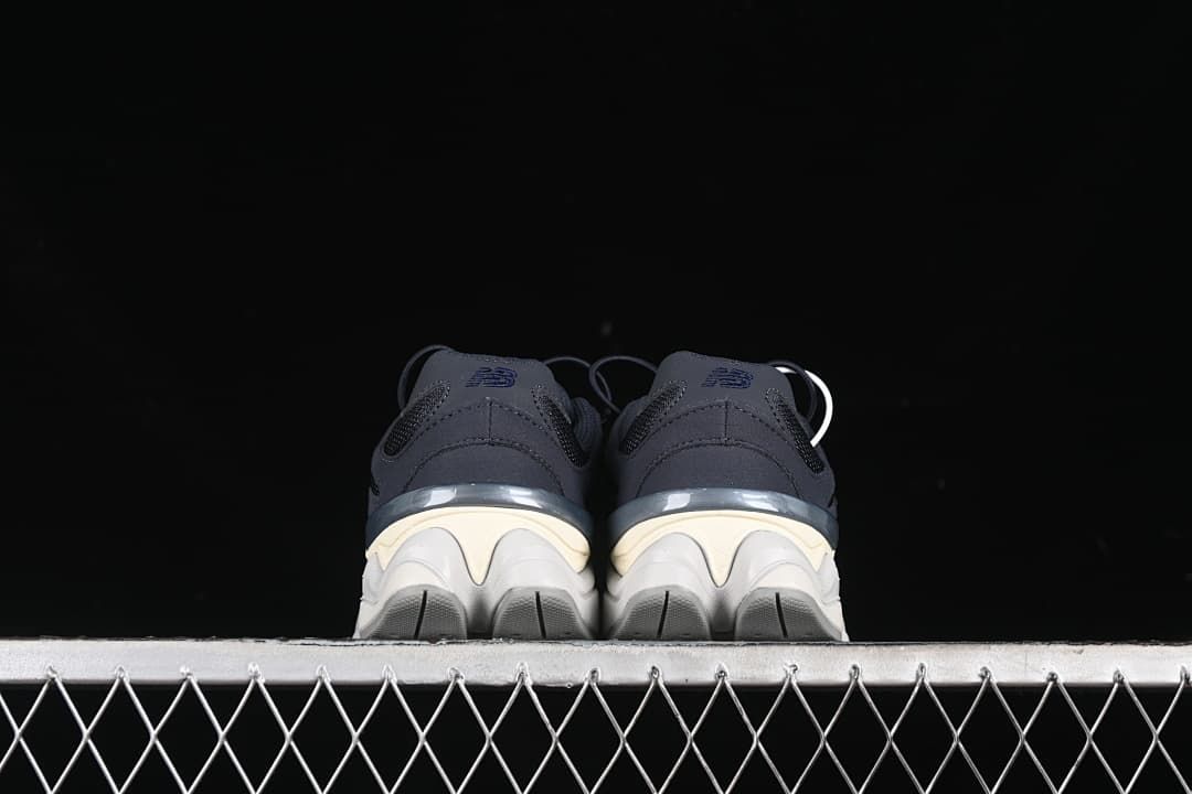 Rear view of both sneakers
