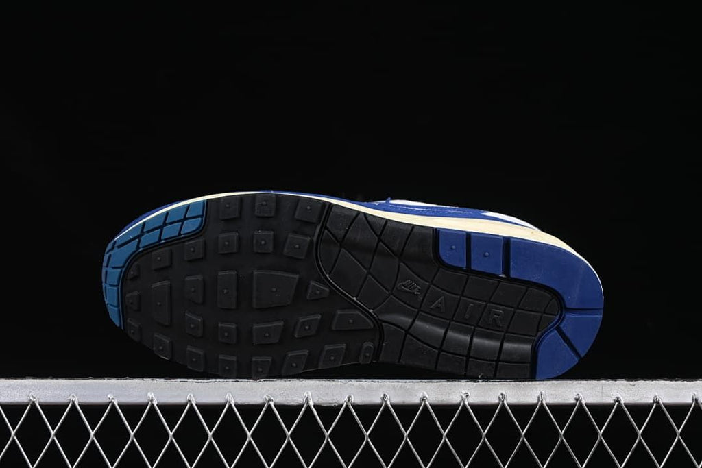 Underside view showing the patterned outsole