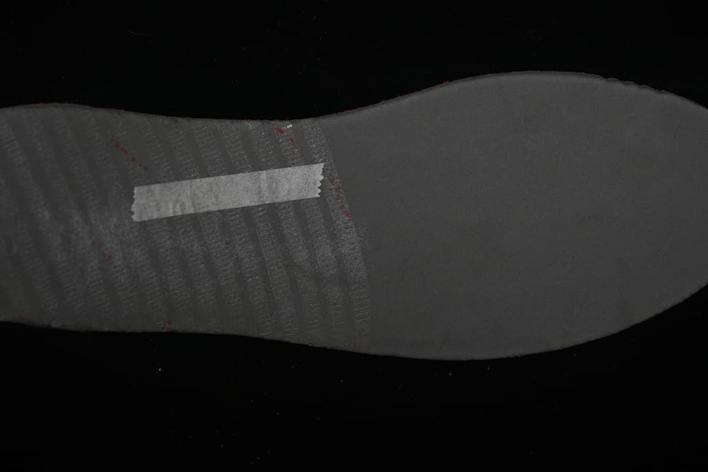 Close-up of the sneaker outsole