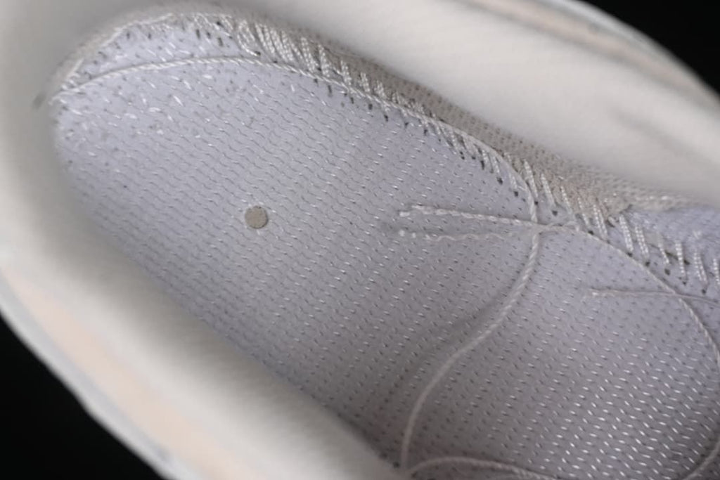 Close-up of the interior lining and stitching