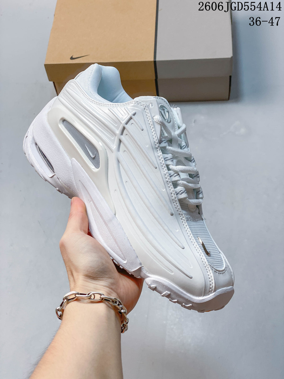 Side profile of the white Nike NOCTA Hot Step 2 sneaker