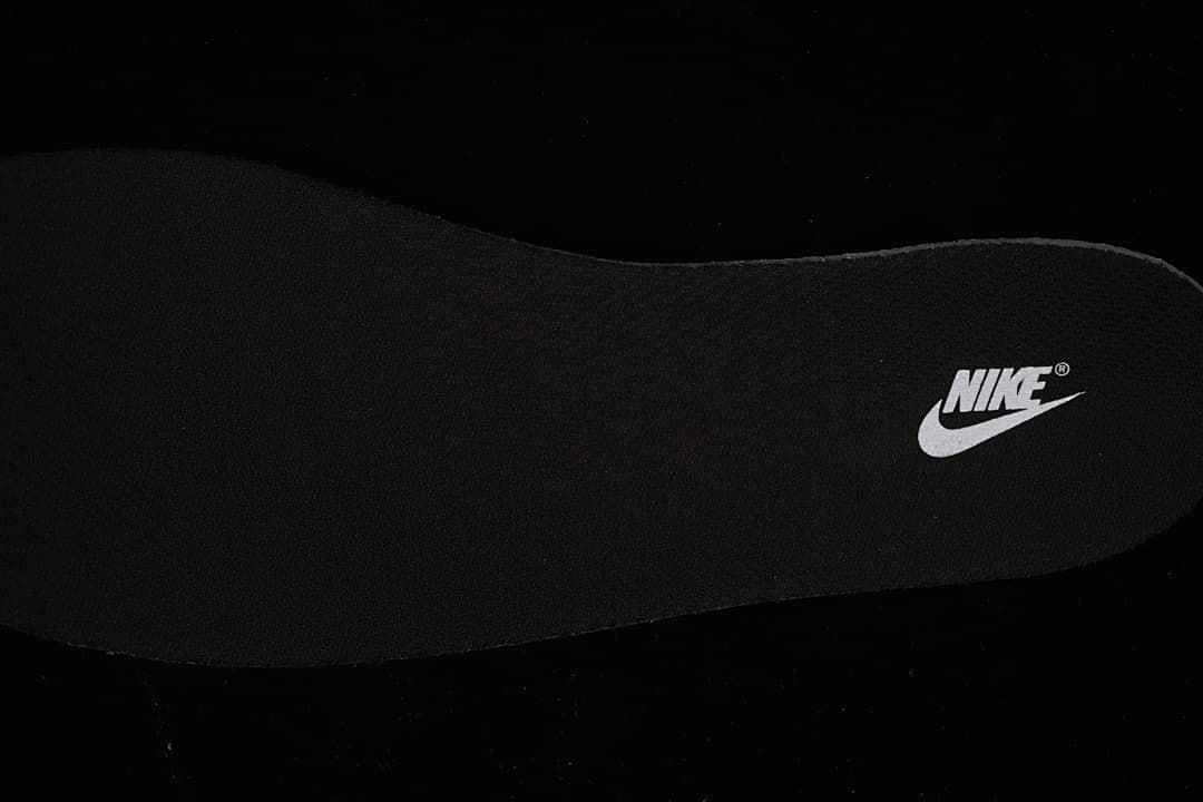 Black insole with a Nike logo