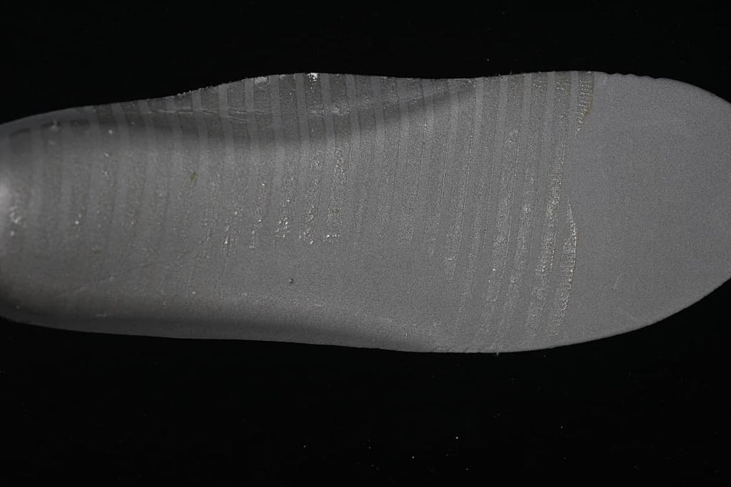 Close-up of the textured outsole surface.