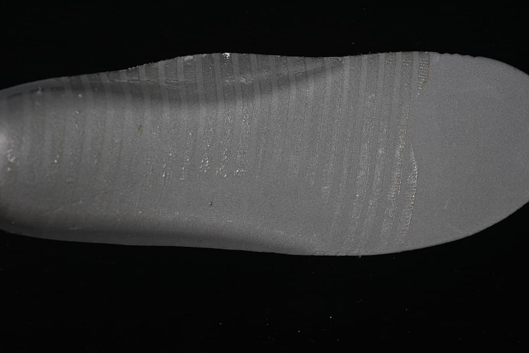 Close-up of the textured outsole surface.