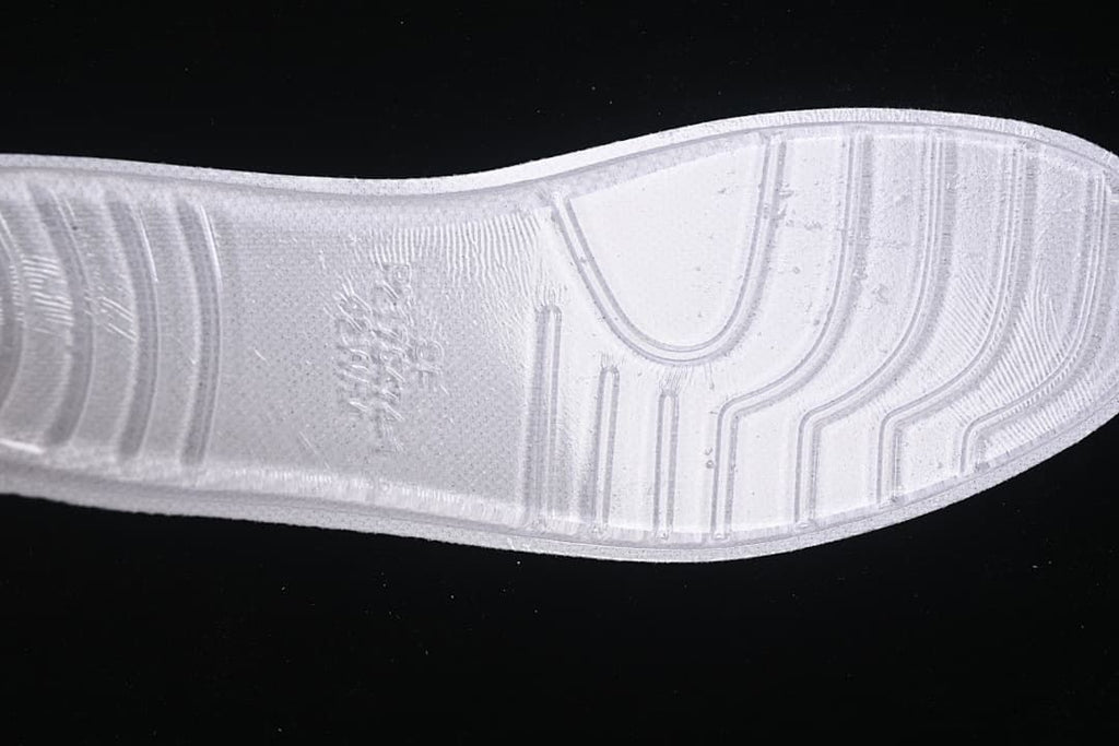 Close-up of the sneaker outsole