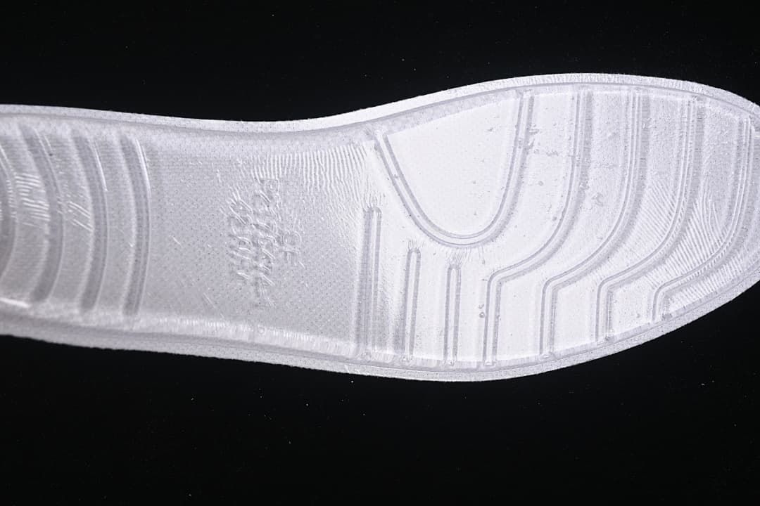 Close-up of the sneaker outsole