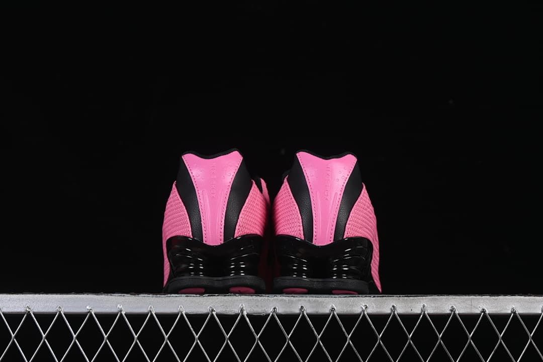Rear view of the pair highlighting their heel units